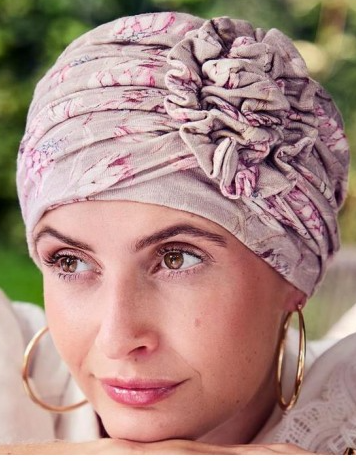 LOTUS TURBAN PRINTED 4024