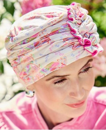 LOTUS TURBAN PRINTED bambu 4023