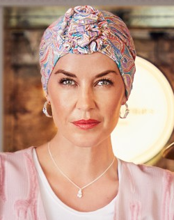 LOTUS TURBAN PRINTED bambu 0911