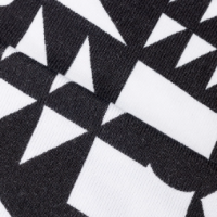geometricc white black
